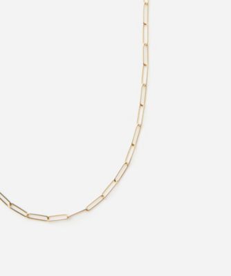 ＜ALLNIQUE (Women)＞Ｃｈａｉｎ　“Ｃｌｉｐ”　ネックレス　ＡＱＮ００１４Ｙ０－５３