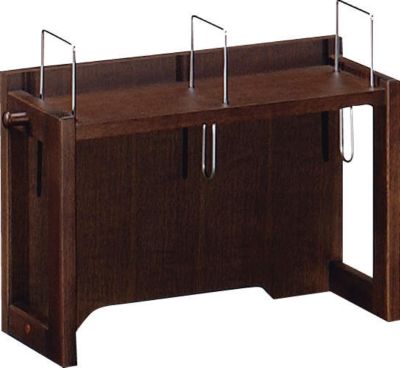 KARIMOKU (Baby & Kids)/カリモク AT0571 ボナシェルタ ブックスタンド デスク奥行60cm専用 幅526mm モカブラウン 机・デスク【三越伊勢丹/公式】