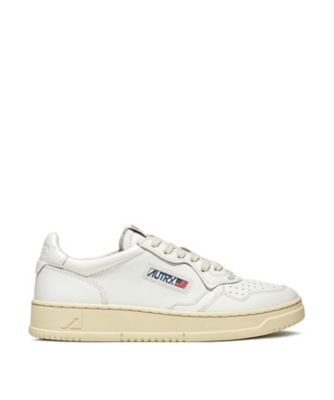 AUTRY (Men)/オートリー スニーカー　ＭＥＤＡＬＩＳＴ　ＬＯＷ　ＭＡＮ　ＬＬ１５　ＬＥＡＴＨＥＲ／ＬＥＡＴＨＥＲ　ＷＨＩＴＥ／ＷＨＩＴＥ　ＡＵＬＭＬＬ１５