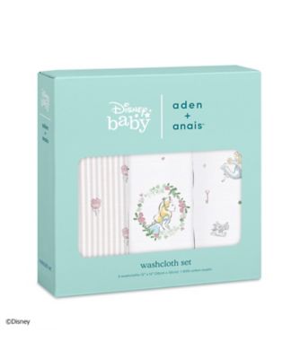 ＜aden+anais(Baby&Kids)＞ウォッシュクロスセット　３枚入り　アリスインワンダーランド　