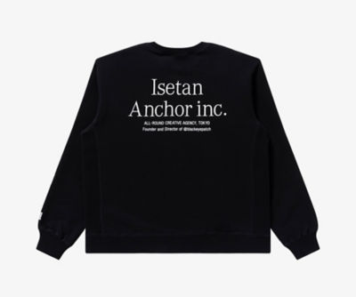 Lサイズ　Anchor inc. ISETAN Crew Sweatファッション