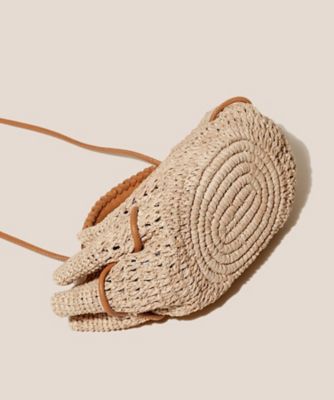 バッグ Arta Mini Crochet Raffia 6S 