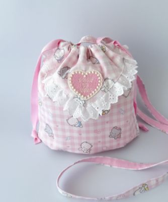 ＜salon de nona (Women)＞■【受注商品】１１月中旬以降お届け　巾着バック　ニャニィニュニェニョン