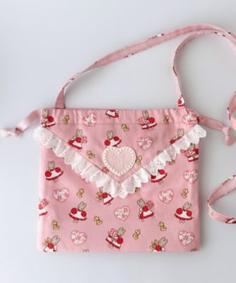 □【受注商品】11月中旬以降お届け 巾着バック マロンクリーム