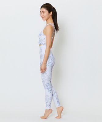 新品 ジュリエ プリント ショートトップス SnowFlowerプリントショートトップス／パット付き