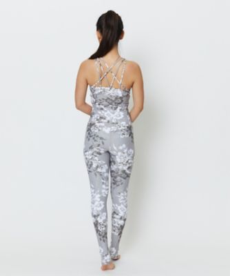 SnowFlowerプリントショートトップス／パット付き