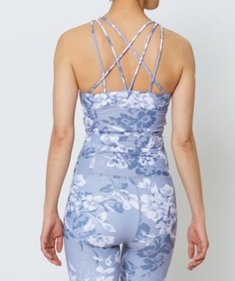 新品 ジュリエ プリント ショートトップス SnowFlowerプリントショートトップス／パット付き