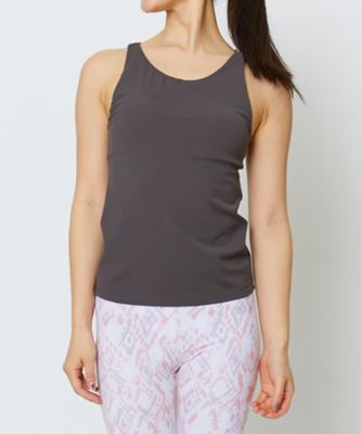 ＜Julier Yoga and Relax＞定番　ＹＯＧＡ　ＦＩＴキャミソール／パット付き　Ｂ１９３３ＴＵＢ０１３