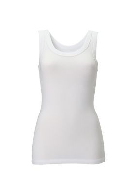 ＜BORDERS at BALCONY (Women)＞ＢＡＳＩＣ　ＲＩＢ　ＴＡＮＫ　ＢＡ２２１１ー２Ｄ－０６