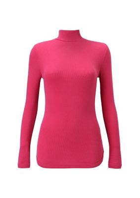 BORDERS at BALCONY (Women)/ボーダーズアットバルコニー BACK CUT OUT RIB BA2321-2B-51 FUCHSIA PINK トップス【三越伊勢丹/公式】