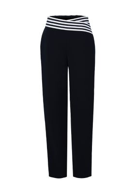 BORDERS at BALCONY (Women)/ボーダーズアットバルコニー ＴＡＰＥＲＥＤ　ＰＡＮＴＳ　ＬＩＧＨＴ　ＢＤ１１１１－３Ｇ－１０