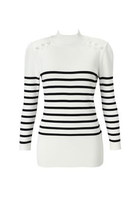 BORDERS at BALCONY (Women) / ボーダーズアットバルコニー TOP