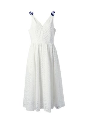 ＷＨＩＴＥ　ＬＡＣＥ　ＲＩＢＢＯＮ　ＤＲＥＳＳ