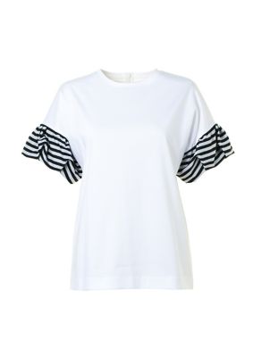 ＜BORDERS at BALCONY (Women)＞ＪＥＬＬＹ　ＴＥＥ