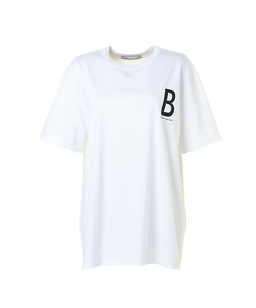 販売割引 BORDERS 新品☆ AT ピンク TEE PUFF RIB BALCONY Tシャツ/カットソー(半袖/袖なし)