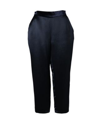 ボーダーズアットバルコニー SATIN SHORT PANTS GLOSS SATIN PANTS | BORDERS at BALCONY(Women