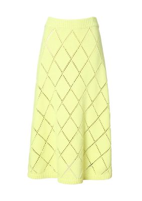 SPRING CHUNKY KNIT SKIRT | BORDERS at
