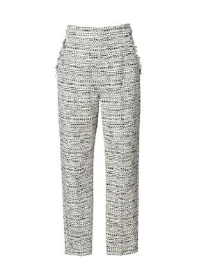 Windowpane Heavy Tweed Trouser