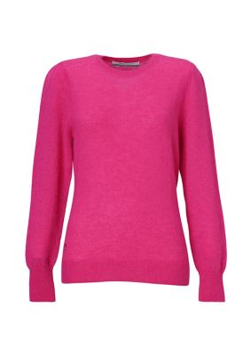【新品】ボーダーズアットバルコニー tee ピンク Ｌサイズ VOLUME SLEEVE KNIT | BORDERS at BALCONY