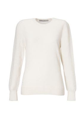 ＜BORDERS at BALCONY (Women)＞ＶＯＬＵＭＥ　ＳＬＥＥＶＥ　ＫＮＩＴ