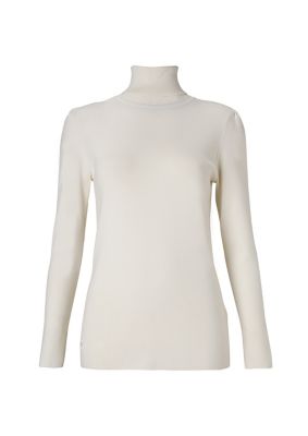 ＜BORDERS at BALCONY (Women)＞ＨＩＧＨ　ＮＥＣＫ　ＫＮＩＴ