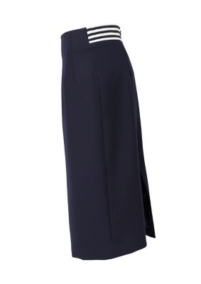 値下げ☆ボーダーズアットバルコニー ペンシルスカート TWILL PENCIL SKIRT | BORDERS at BALCONY