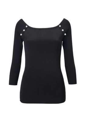 ＰＥＡＲＬ　ＯＦＦ　ＳＨＯＵＬＤＥＲ　ＴＯＰ　ＢＤ２４１１－１Ｂ－２４