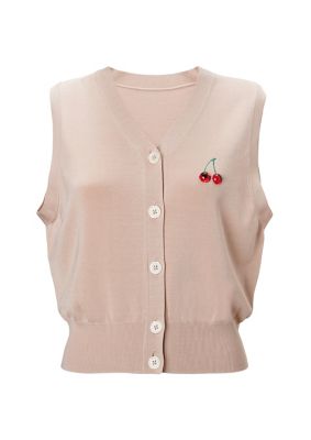 BIJOU KNIT VEST BD2411－1G－05