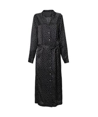 ＜BORDERS at BALCONY (Women)＞ＤＯＴ　ＳＨＩＲＴ　ＤＲＥＳＳ　ＢＤ２４１１－３Ｅ－３１