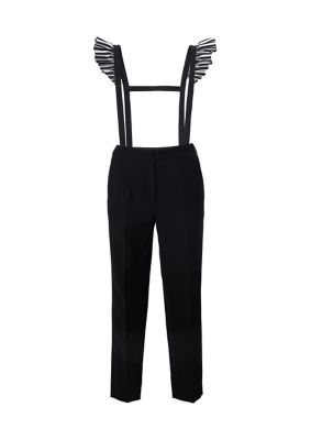＜BORDERS at BALCONY (Women)＞ＳＵＳＰＥＮＤＥＲ　ＰＡＮＴＳ　ＢＤ２４１１－３Ｇ－１２