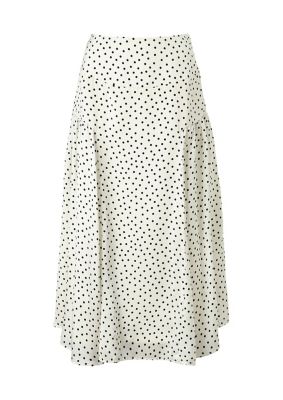 ＜BORDERS at BALCONY (Women)＞ＤＯＴ　ＦＬＡＲＥ　ＳＫＩＲＴ　