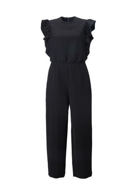 ＜BORDERS at BALCONY (Women)＞ＢＡＬＬＯＯＮ　ＦＲＩＬＬ　ＳＬＥＥＶＥ　ＪＵＭＰＳＵＩＴ　ＢＤ２４１１－３Ｒ－２０
