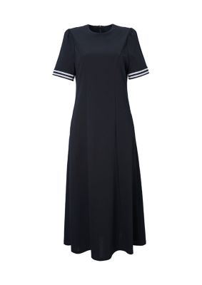 ＜BORDERS at BALCONY (Women)＞ＦＬＡＲＥ　ＴＥＥ　ＤＲＥＳＳ　ＢＤ２４１１Ｉ－２Ｋ－６８