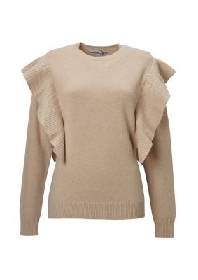 FRILL SHOULDER SWEATER BD2421－1Bー