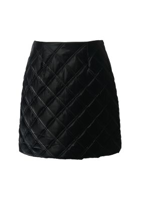 ＜BORDERS at BALCONY (Women)＞ＱＵＩＬＴＩＮＧ　ＭＩＮＩ　ＳＫＩＲＴ　ＢＤ２４２１－３Ｈー５５