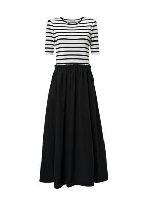 ＜BORDERS at BALCONY (Women)＞ＫＮＩＴ　ＣＯＮＢＩＮＡＴＩＯＮ　ＤＲＥＳＳ　ＢＤ２５１１－１Ｋ－１８
