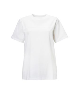 BORDERS at BALCONY (Women)/ボーダーズアットバルコニー ＢＡＣＫ　ＦＲＩＬＬ　ＴＥＥ　ＢＤ２５１１ー２Ｃー１９