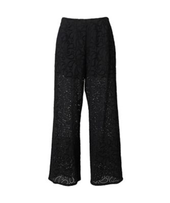 BORDERS at BALCONY (Women)/ボーダーズアットバルコニー ＣＯＴＴＯＮ　ＬＡＣＥ　ＰＡＮＴＳ　ＢＤ２５１１ー３Ｇー３０