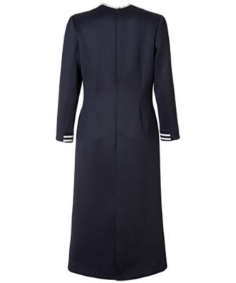 PEARL PONTE DRESS BD2521ー2Kー34