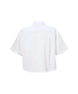 CROPPED TWILL TOP BD2521ー3Cー02