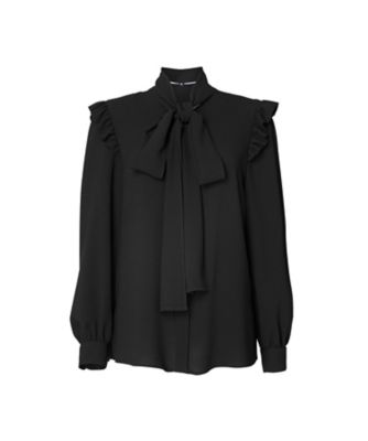 Bilpinビルピン　テーラードコート　ブラック　サイズ34 BOW TIE BLOUSEBD 2521ー3Cー11