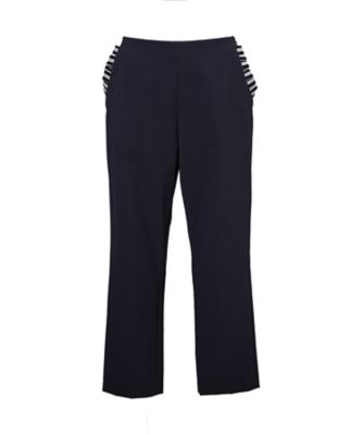 SIDE FRILL STRETCH PANTS BD2521ー
