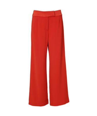 BORDERS at BALCONY (Women)/ボーダーズアットバルコニー BACK SATIN PANTS BD2521ー3Gー26 ORANGE パンツ・ズボン【三越伊勢丹/公式】