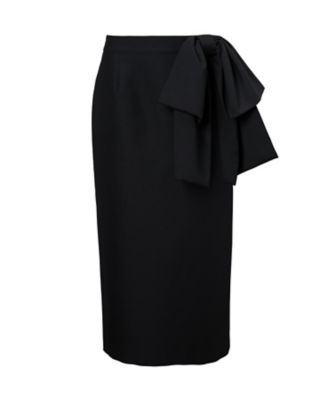 ボーダーズ　黒　スカート 別注／定番BORDER POCKET TWILL SKIRT