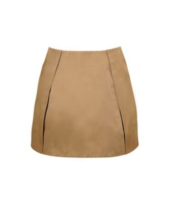 23年ボーダーズアットバルコニー MEMORY SATIN MINI SKIRT 23年ボーダーズアットバルコニー MEMORY SATIN MINI SKIRT