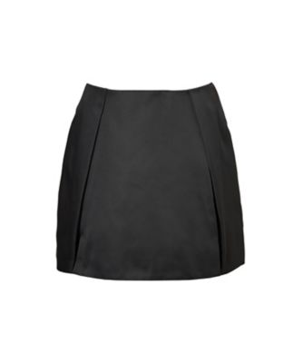 MEMORY SATIN MINI SKIRT BD2521ー