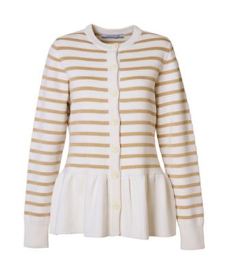 PEPLUM KNIT CARDIGAN BD2521Bー1Aー41