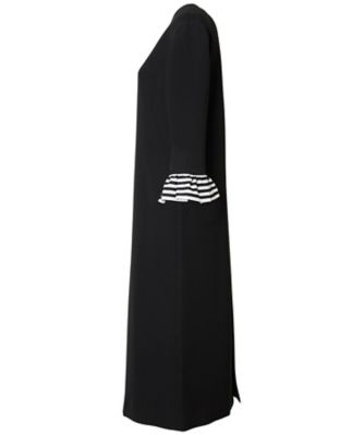 RUFFLE SLEEVES DRESS BD2521Bー3Eー39