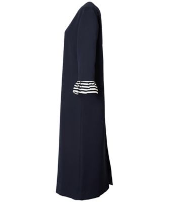 RUFFLE SLEEVES DRESS BD2521Bー3Eー39
