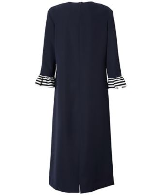 RUFFLE SLEEVES DRESS BD2521Bー3Eー39